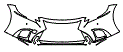 Bumper Kit pattern for the 2018 Lexus LS