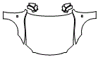 Full Hood, Fender and Mirror Kit pattern for the 2018 Lexus LS