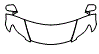 Hood, Fender and Mirror Kit pattern for the 2008 Lexus LS 460