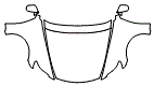 Full Hood, Fender and Mirror Kit pattern for the 2008 Lexus LS 460