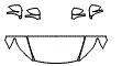 Hood, Fender and Mirror Kit pattern for the 2017 Lexus LS 460