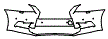 Bumper Kit pattern for the 2017 Lexus LS 460