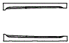 Rocker Panel Kit pattern for the 2017 Lexus LS 460