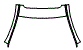 Roof and A-Pillar Kit pattern for the 2011 Lexus GS 460