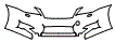 Bumper Kit pattern for the 2013 Lexus IS-F