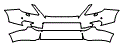 Bumper Kit pattern for the 2009 Lexus LX 570