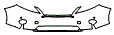 Bumper Kit pattern for the 2011 Lexus RX 450h