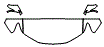 Hood, Fender and Mirror Kit pattern for the 2012 Lexus HS 250h