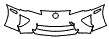 Bumper Kit pattern for the 2012 Lexus LFA
