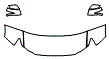 Hood, Fender and Mirror Kit pattern for the 2013 Lexus GX 460