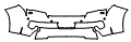 Bumper Kit pattern for the 2013 Lexus GX 460
