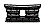 Grille Kit pattern for the 2014 Lexus GX