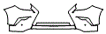 Bumper Kit pattern for the 2021 Lexus GX