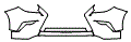 Bumper Kit pattern for the 2021 Lexus GX