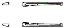 Rocker Panel Kit pattern for the 2017 Lexus CT200h