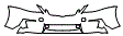 Bumper Kit pattern for the 2011 Lexus CT200h