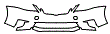 Bumper Kit pattern for the 2011 Lexus CT200h