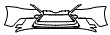 Bumper Kit pattern for the 2017 Lexus CT200h