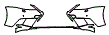 Bumper Kit pattern for the 2017 Lexus CT200h