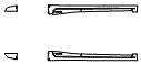 Rocker Panel Kit pattern for the 2017 Lexus CT200h