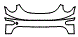 Bumper Kit pattern for the 1998 Volkswagen New Beetle
