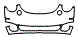 Bumper Kit pattern for the 2003 Volkswagen New Beetle