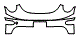 Bumper Kit pattern for the 1998 Volkswagen New Beetle