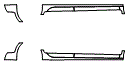 Rocker Panel Kit pattern for the 2016 Volkswagen Jetta