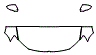 Hood, Fender and Mirror Kit pattern for the 2018 Volkswagen Jetta
