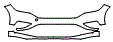 Bumper Kit pattern for the 2021 Volkswagen Jetta