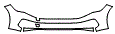 Bumper Kit pattern for the 2022 Volkswagen Jetta (US)