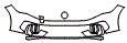 Bumper Kit pattern for the 2022 Volkswagen Jetta (US)