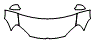 Hood, Fender and Mirror Kit pattern for the 2009 Volkswagen Rabbit