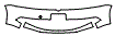 Bumper Kit pattern for the 2012 Volkswagen Jetta