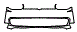 Bumper kit pattern for the 2004 Volkswagen Golf