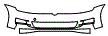 Bumper Kit pattern for the 2015 Volkswagen Golf