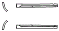 Rocker Panel Kit pattern for the 2015 Volkswagen Golf