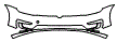 Bumper Kit pattern for the 2015 Volkswagen Golf
