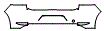Rear Bumper Kit pattern for the 2015 Volkswagen Golf