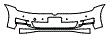 Bumper Kit pattern for the 2016 Volkswagen Golf SportsWagen