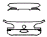 Trunk Lid Kit pattern for the 2016 Volkswagen Golf SportsWagen