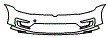 Bumper Kit pattern for the 2019 Volkswagen Golf