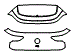 Trunk Lid and Spoiler Kit pattern for the 2026 Volkswagen Golf R