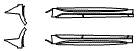 Rocker Panel Kit pattern for the 2022 Volkswagen Golf R