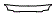 Rear Bumper kit pattern for the 1999 Volkswagen GTI