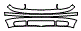 Bumper Kit pattern for the 2003 Volkswagen Golf