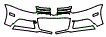 Grille and Bumper Kit pattern for the 2009 Volkswagen GTI