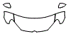 Hood, Fender and Mirror Kit pattern for the 2014 Volkswagen GTI