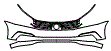 Bumper Kit pattern for the 2018 Volkswagen Passat