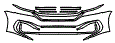 Bumper Kit pattern for the 2022 Volkswagen Passat
